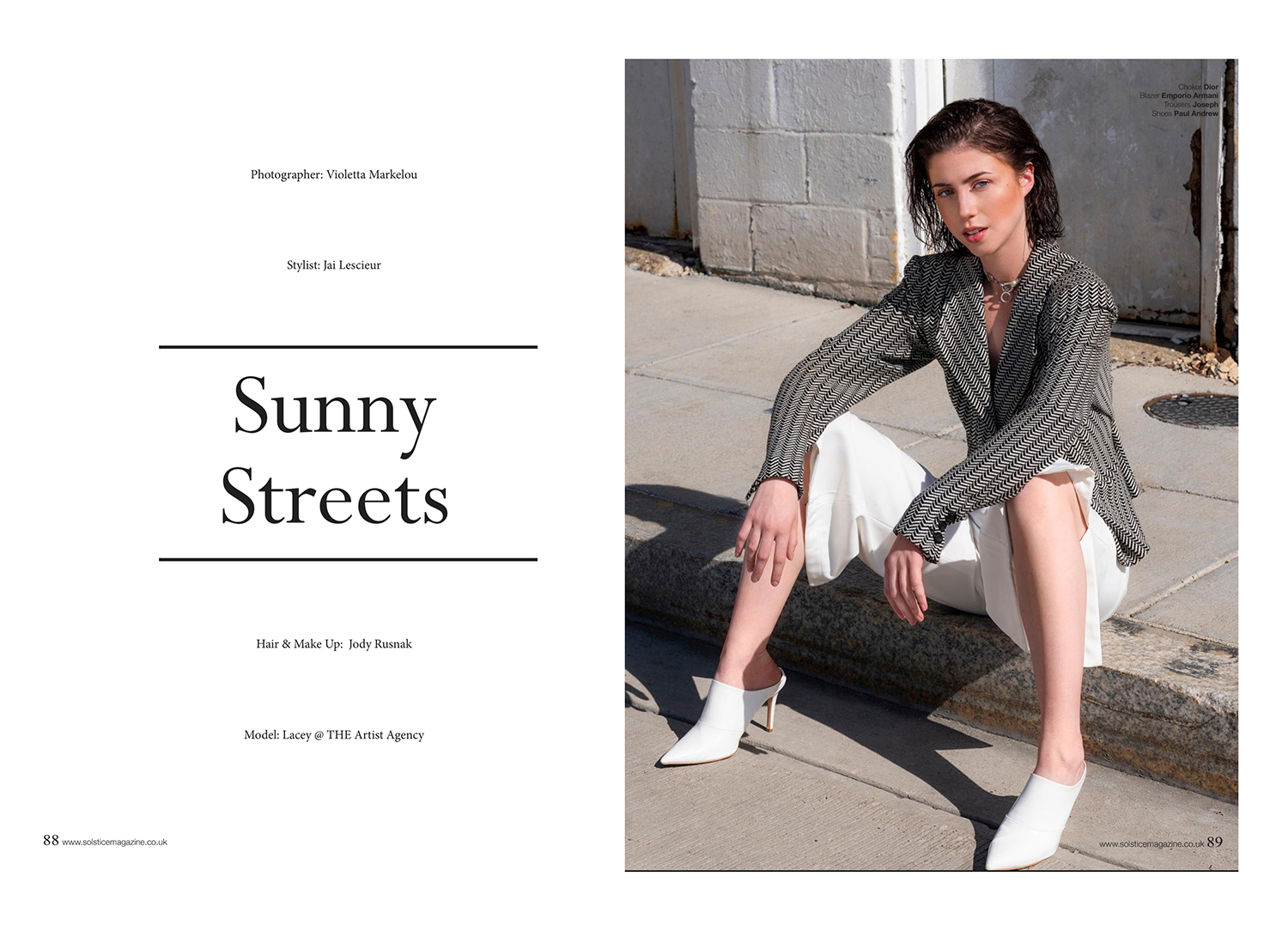 Fashion Work — photograph by Violetta Markelou