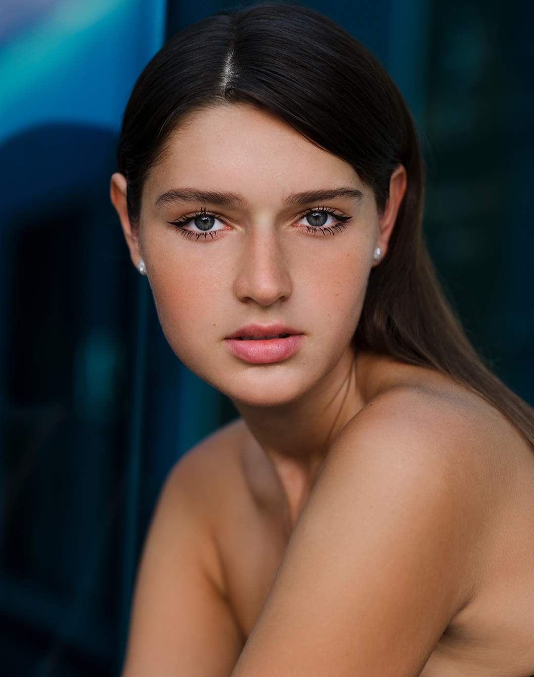 Miami model portfolio test shoot — photograph by Violetta Markelou