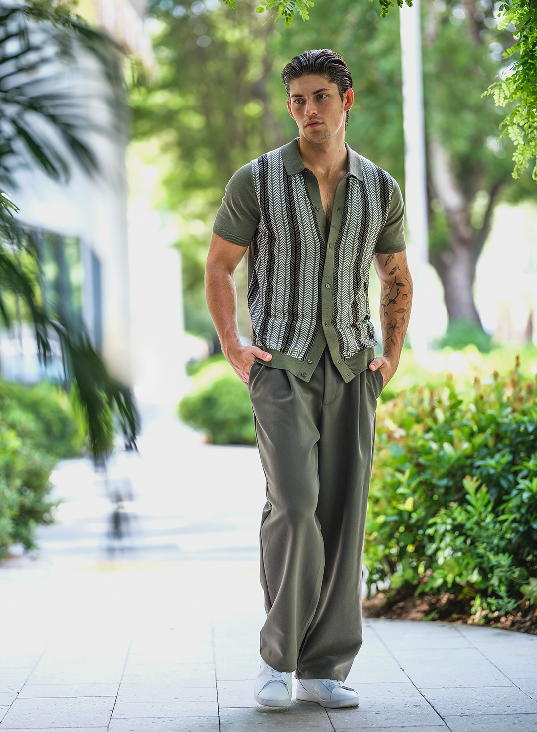 Miami model portfolio test shoot — photograph by Violetta Markelou