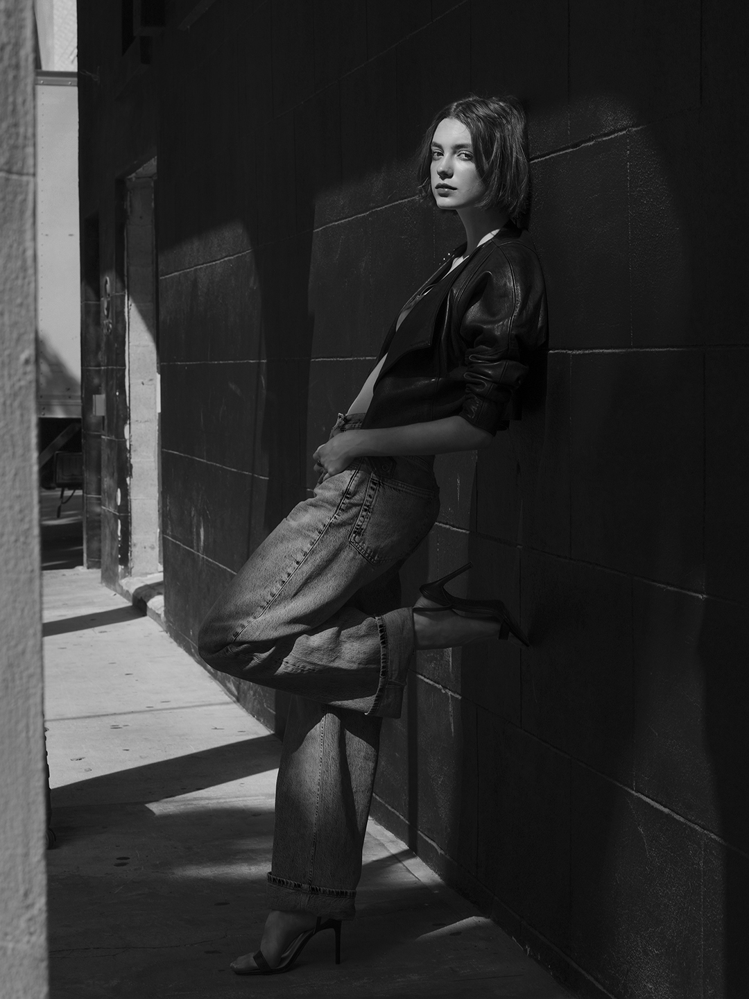 Miami model portfolio test shoot — photograph by Violetta Markelou