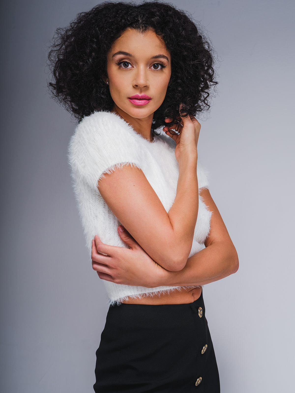 Miami model portfolio test shoot — photograph by Violetta Markelou