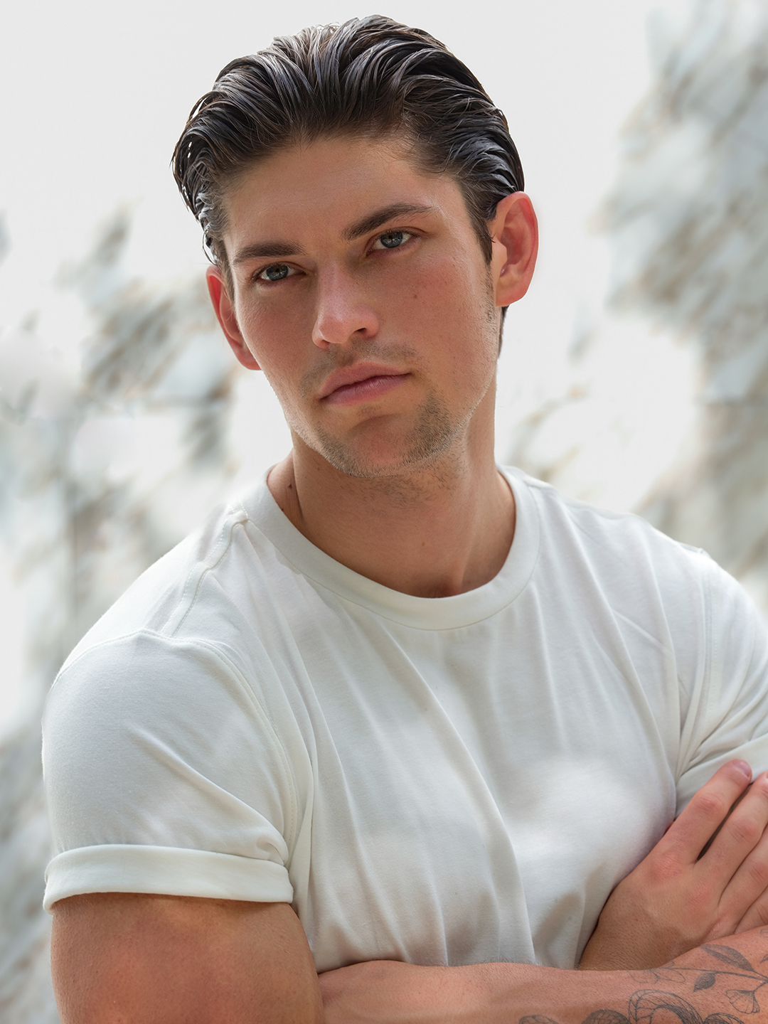 Miami model portfolio test shoot — photograph by Violetta Markelou