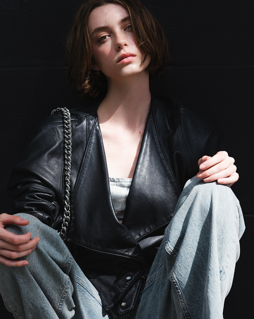 Miami model portfolio test shoot — photograph by Violetta Markelou