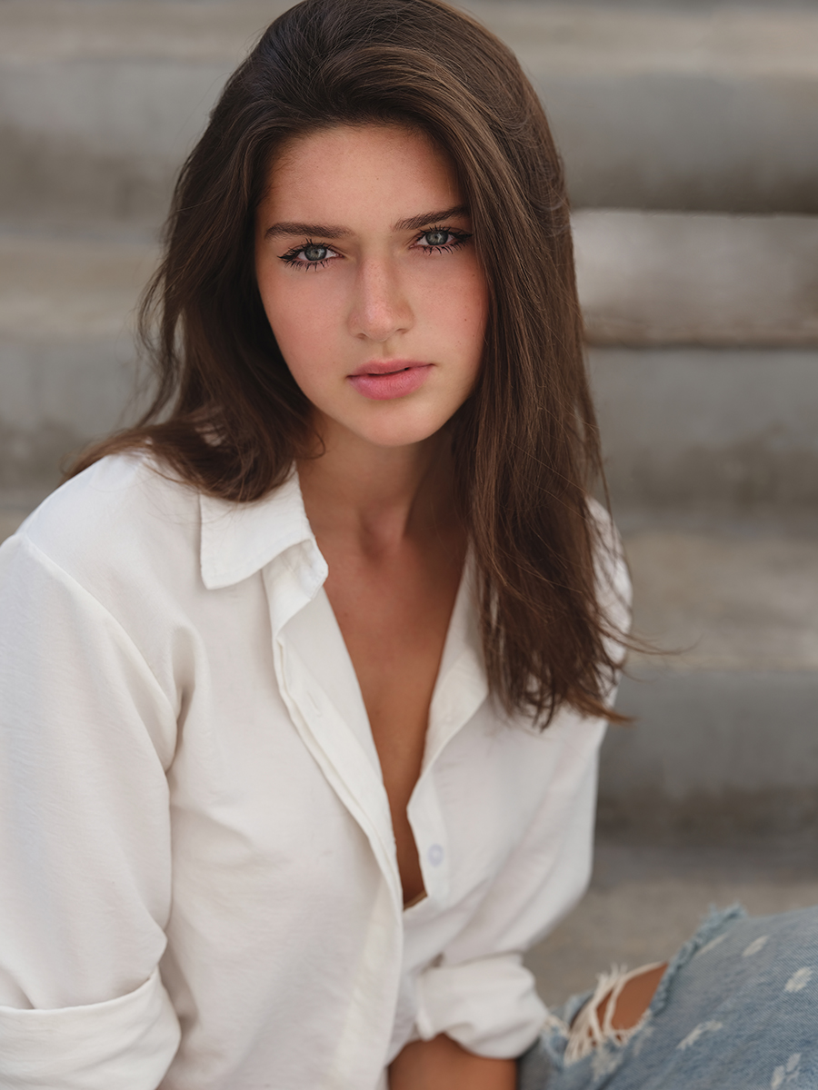 Miami model portfolio test shoot — photograph by Violetta Markelou