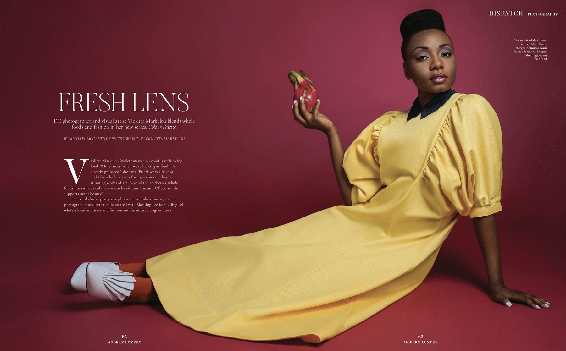 Editorial — photograph by Violetta Markelou