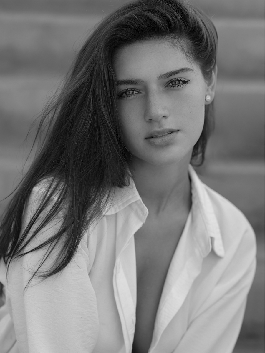 Miami model portfolio test shoot — photograph by Violetta Markelou