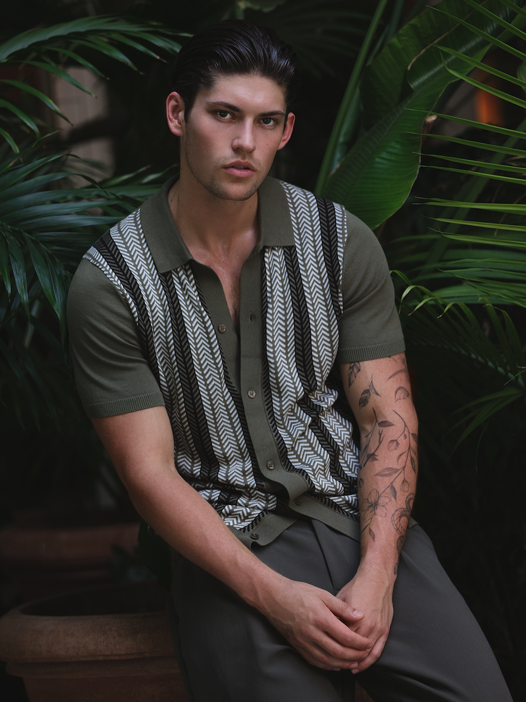 Miami model portfolio test shoot — photograph by Violetta Markelou
