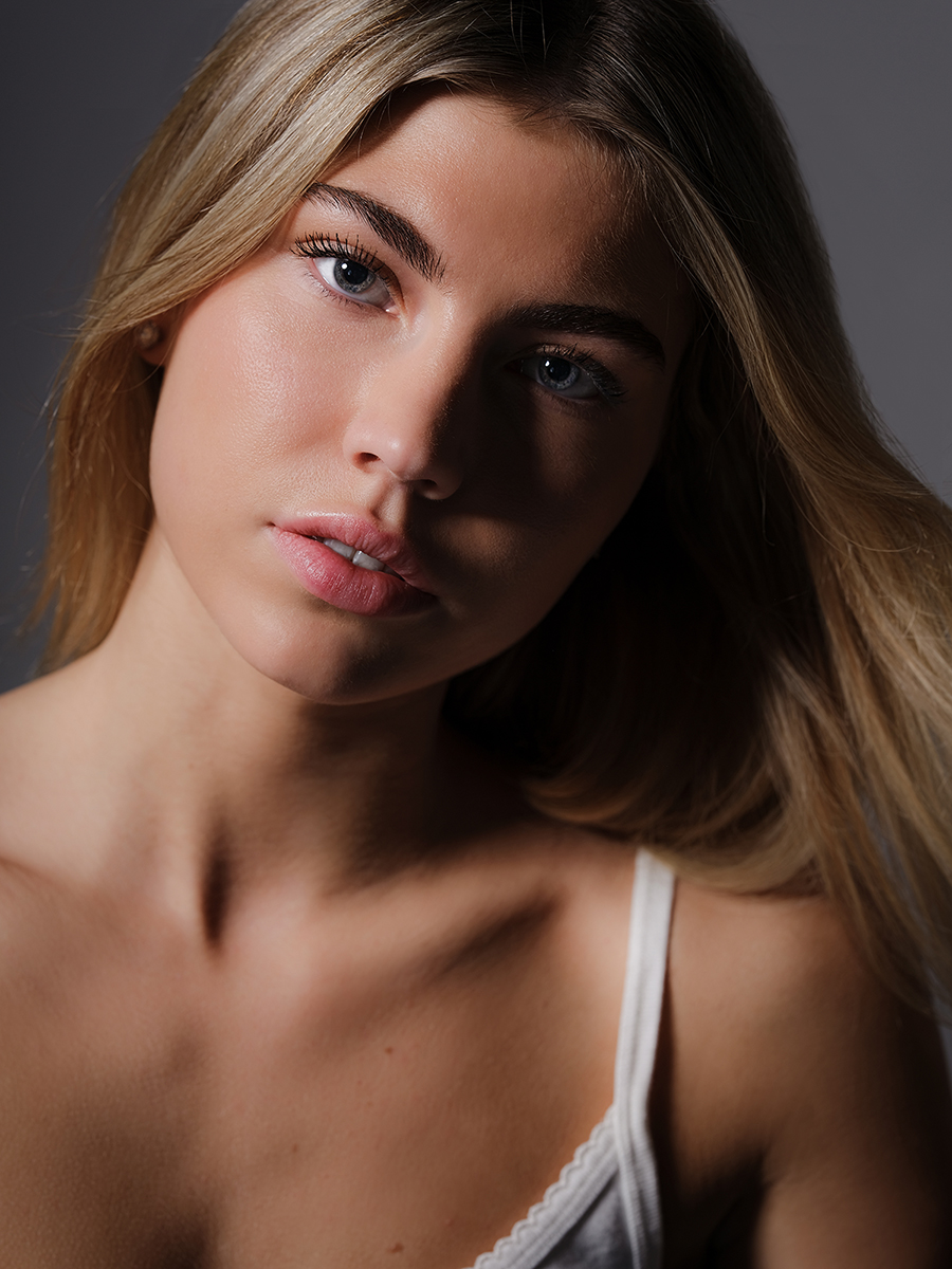 Miami model portfolio test shoot — photograph by Violetta Markelou
