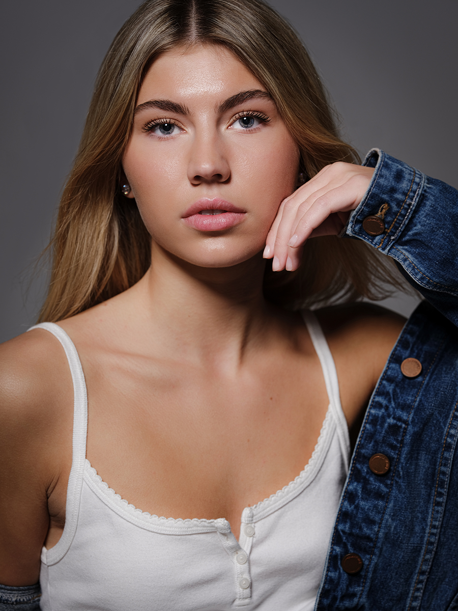 Miami model portfolio test shoot — photograph by Violetta Markelou