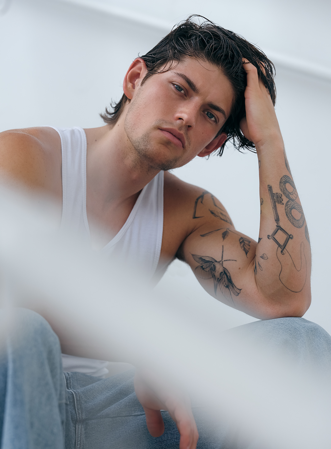 Miami model portfolio test shoot — photograph by Violetta Markelou